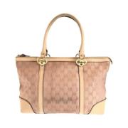 Gucci Vintage Pre-owned Canvas handvskor Beige, Dam