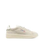 Autry Beige Mocka Låga Sneakers Dallas Stil Beige, Dam