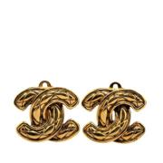 Chanel Vintage Pre-owned Guld chanel-smycken Yellow, Dam