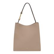 Furla Nuvola Bucket Väska S Gray, Dam