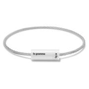 Le Gramme Kabelarmband 5g Gray, Unisex