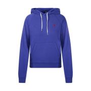 Ralph Lauren Graphic Royal Hoodie Blue, Dam