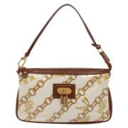 Louis Vuitton Vintage Pre-owned Vinyl louis-vuitton-vskor White, Dam