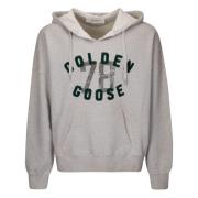 Golden Goose Journey Hoodie Gray, Dam