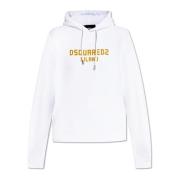 Dsquared2 Hoodie White, Dam