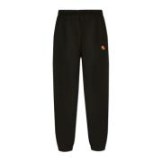 Kenzo sweatpants med logotypmärke Black, Herr