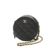 Chanel Vintage Pre-owned Canvas chanel-vskor Black, Dam