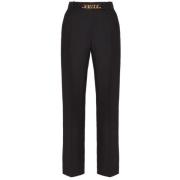 Valentino Garavani Svart Pant 0NO Mode Stil Black, Dam