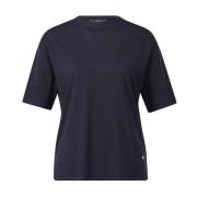 Windsor Klassisk Bomull T-shirt Blue, Dam