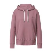 Autry Logo Hoodie med dragsko i huvan Purple, Dam