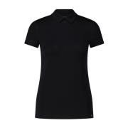 Marc Cain T-shirt med krage och slim fit Black, Dam