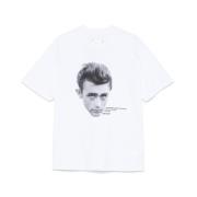 Sacai Vit Crew Neck Kortärmad T-shirt White, Herr