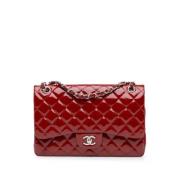 Chanel Vintage Pre-owned Laeder chanel-vskor Red, Dam