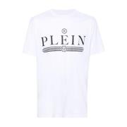 Philipp Plein Vit Klassisk T-shirt White, Herr