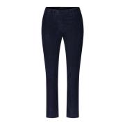 Dondup Slim-Fit Cordbyxor Blue, Dam