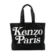 Kenzo Svart Tote Bag Black, Herr