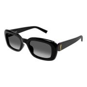 Saint Laurent SL M130/F Solglasögon Black, Dam