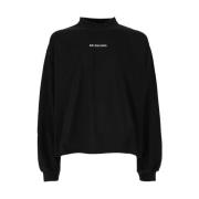 Balenciaga Casual Bomull T-shirt för Män Black, Herr