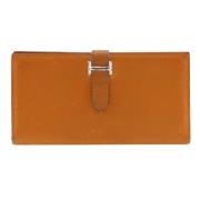 Hermès Vintage Pre-owned Laeder plnbcker Orange, Dam