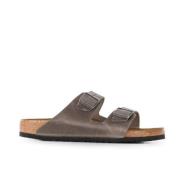 Birkenstock Arizona Sandaler med Två Remmar Gray, Herr