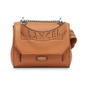 Lancel Snygg Urban Crossbody Väska Ninon Brown, Dam