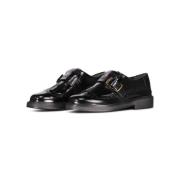 Tod's Stiliga Loafers med Spänne Black, Dam