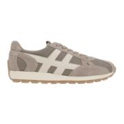 Hogan Beige Mocka Låg-Top Sneakers Beige, Herr