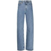 Sporty & Rich Loose-fit Jeans Blue, Dam