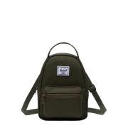 Herschel Kompakt Crossbody Väska i Mörkgrön Green, Unisex