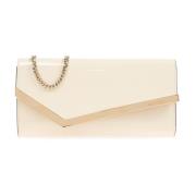 Jimmy Choo Emmie clutch Beige, Dam