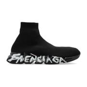 Balenciaga Ankellåga sneakers Speed 2.0 LT Black, Herr