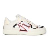 Valentino Garavani Vita Sneakers med Perforerad Tå White, Herr