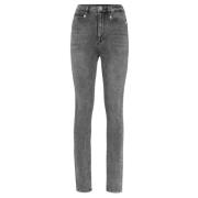 Philipp Plein Denim Mode Jeans Gray, Dam