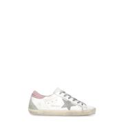 Golden Goose Super Star Lädersneakers White, Dam