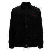 Ralph Lauren Overshirt i manchester Black, Herr