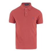 Polo Ralph Lauren Klassisk Bomullspolo Röd Red, Herr