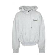 Jacquemus Oversized hoodie med känguruficka Gray, Herr