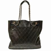 Chanel Vintage Pre-owned Laeder totevskor Black, Dam