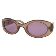 Gucci Vintage Pre-owned Glas solglasgon Purple, Dam