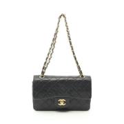 Chanel Vintage Pre-owned Laeder chanel-vskor Black, Dam