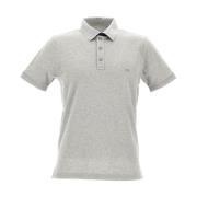 Fay Klassiskt Poloshirt i Olika Färger Gray, Herr