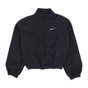 Nike Lätt Flicka Oversized Jacka Svart/Vit Black, Dam