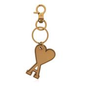 Ami Paris Nyckelring med charm Yellow, Unisex