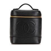 Chanel Vintage Pre-owned Laeder chanel-vskor Black, Dam