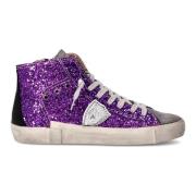 Philippe Model Sneakers Prsx Tennis Purple, Dam