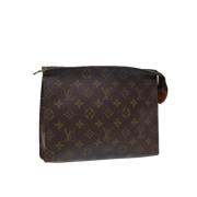 Louis Vuitton Vintage Pre-owned Canvas louis-vuitton-vskor Brown, Dam