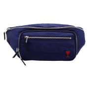 Ami Paris ADC Bumbag Nautic Blue Blue, Dam