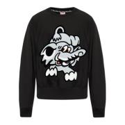 Kenzo Tryckt sweatshirt Black, Herr