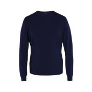 Moorer Knitwear Blue, Herr