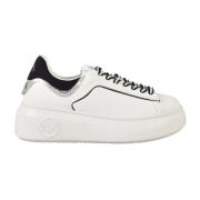 Armani Exchange Sneakers med gummisula White, Dam